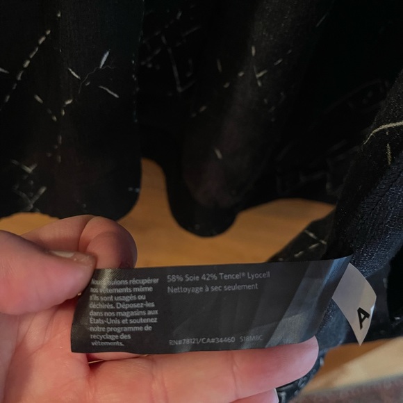 NWOT Eileen Fisher Constellations Printed Silk Tencel Kimono - Picture 6 of 10